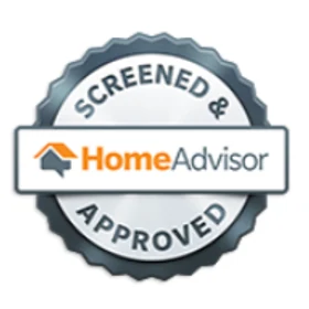 HomeAdvisor Screened & Approved credential badge for Leon Plumbing